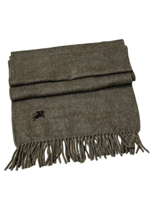 Burberry VINTAGE BURBERRYS PLAIN BROWN CASHMERE MUFLER/SCARF