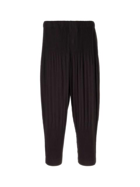 ISSEY MIYAKE Homme Plisse' Issey Miyake Men Aubergine Polyester Pant