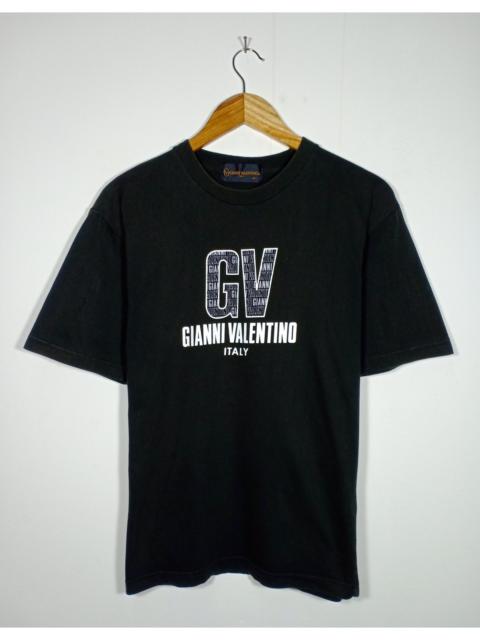 Other Designers Vintage - Vintage Gianni Valentino Shirt Big Logo SpellOut Nice Design