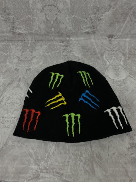 Other Designers Vintage - Monster energy beanie multi logo hat vintage rare