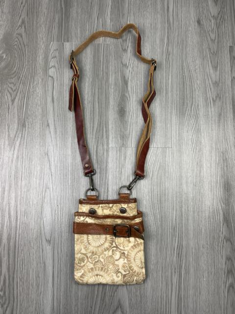 Other Designers Bag - Agility Leather & Cotton Small Fanny quick Pocket Bag