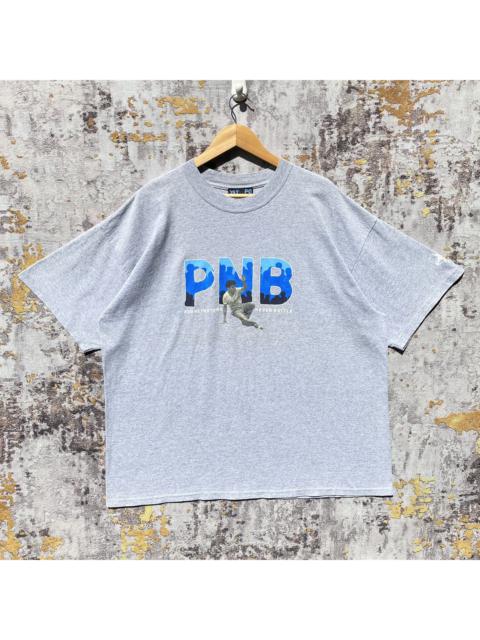 Vintage PNB Nation Hip Hop Shirt Bachit Spellout PNB