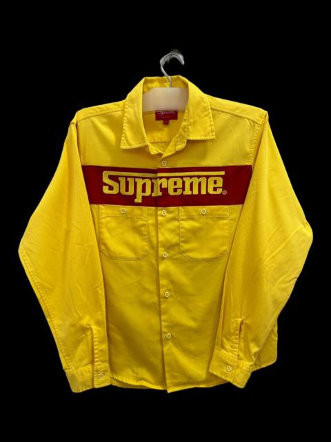 Supreme SUPREME PIRELLI RACING BUTTON UP LONGSLEEVE KARLOSRUNAWAY