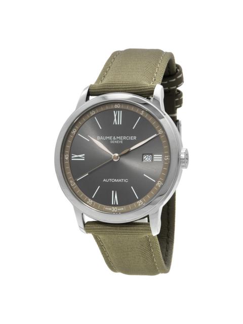Other Designers Baume Et Mercier - Baume et Mercier Classima Automatic Grey Dial Men's Watch M0A10695