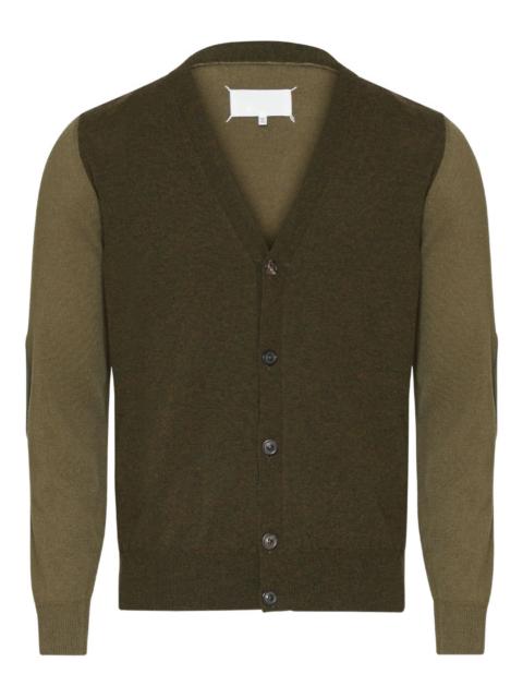 Maison Margiela Elbow Patches Cardigan