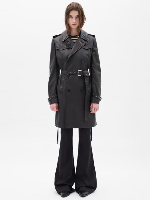 Ann Demeulemeester Eda Fitted Double Breasted Coat