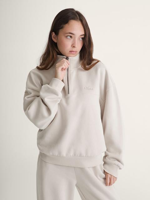 Vans Script Logo Mock Neck Sweatshirt