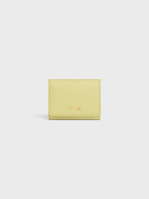 CELINE FINE WALLET IN SUPPLE GRAINED CALFSKIN