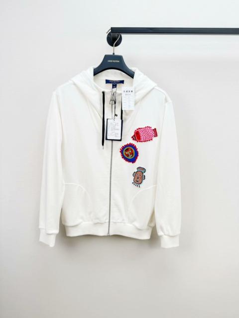 Louis Vuitton Louis Vuitton Yayoi Kusama Cotton Zip Up Hoodie 