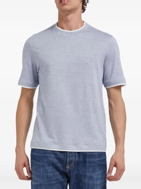 Brunello Cucinelli T-Shirt With Faux-Layering