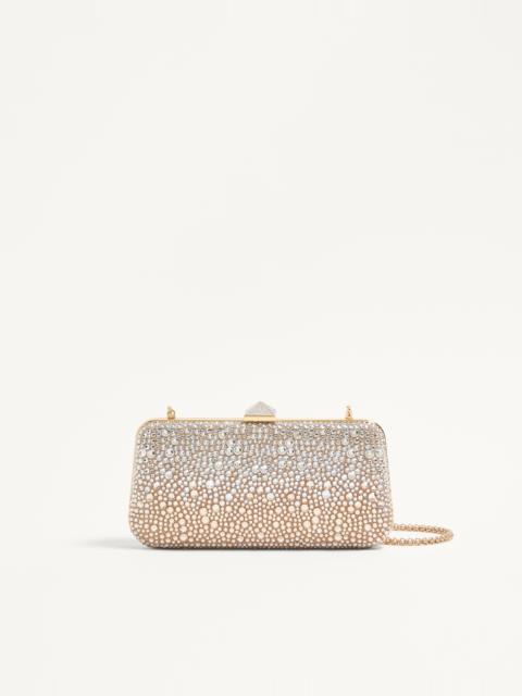 Valentino CARRY SECRETS RHINESTONE MINAUDIERE