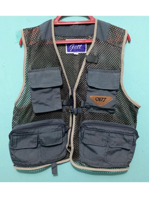 Other Designers Japanese Brand - GETT Quick Drying Netted Ultra Light Fishing Tackle Vest