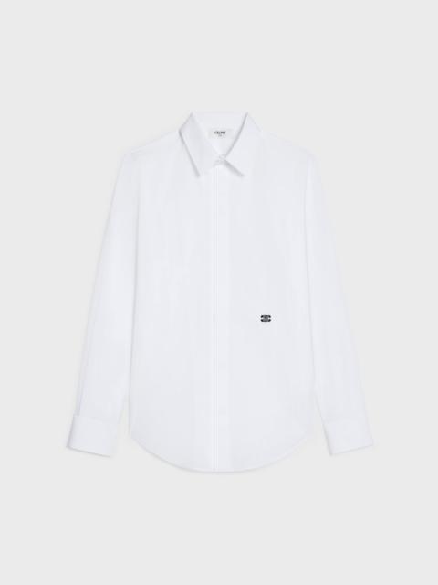 CELINE loose shirt in cotton poplin
