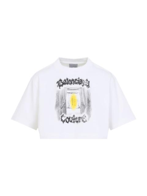 BALENCIAGA Cropped T-shirt