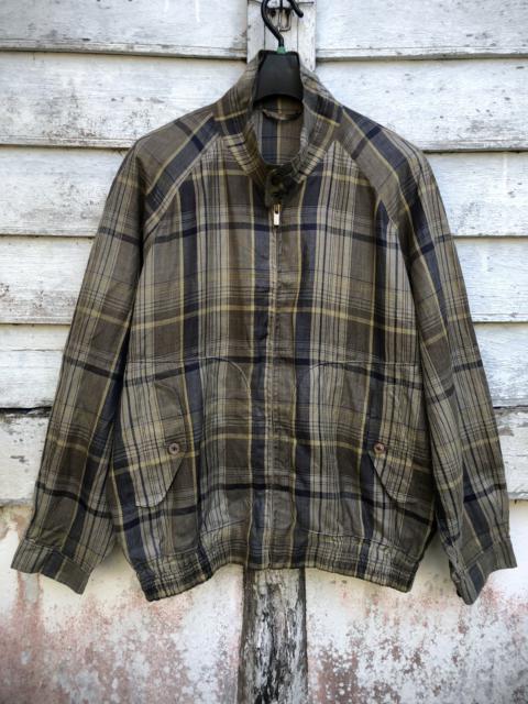 Other Designers Burberry Prorsum - Vintage Retro Burberry Prorsum Checkered Plaid Jacket