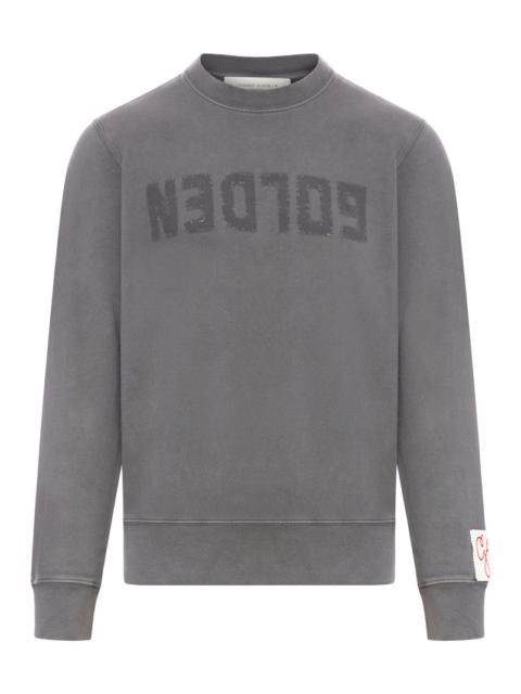 Golden Goose Golden Goose Deluxe Brand Men Crew Neck Sweatshirt With Logo