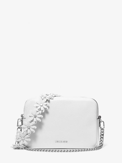 MICHAEL KORS Bryant Medium Pebbled Leather Camera Crossbody Bag