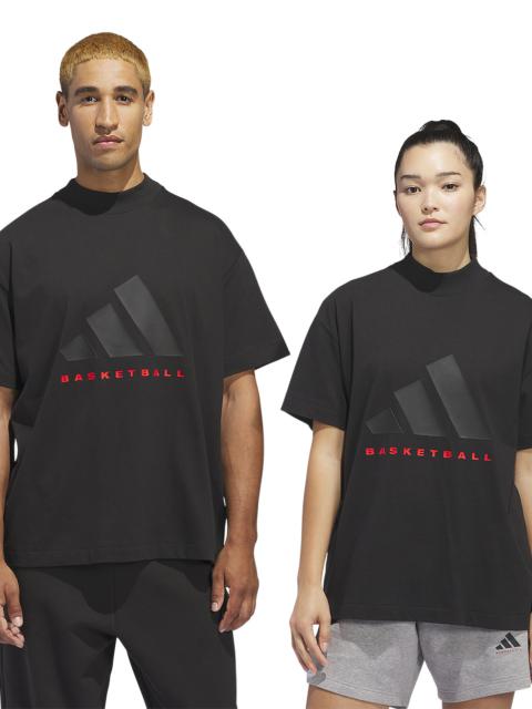 adidas adidas Mens adidas Basketball Short-Sleeve T-Shirt