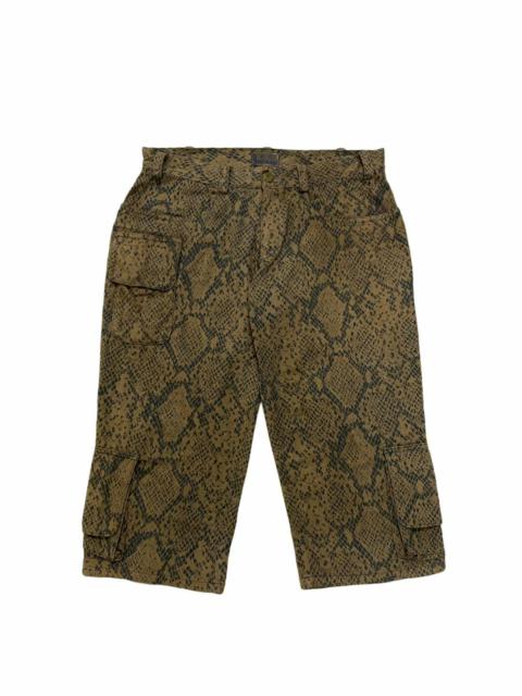 Lad Musician Short Pants Cargo Snake Skin design