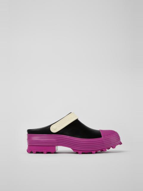 CAMPERLAB Multicolored leather clogs