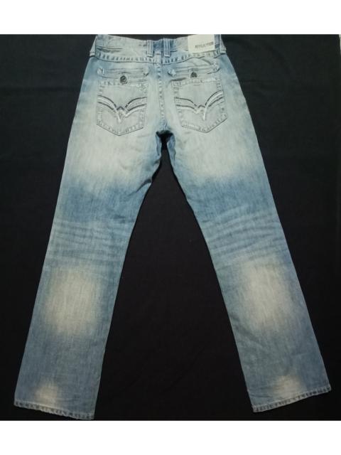 Other Designers Distressed Denim - Vintage Affliction Distressed Denim Jeans Beauty Faded