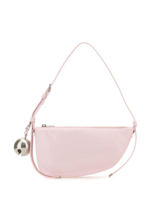 Burberry Pink leather Knight small shoulder bag