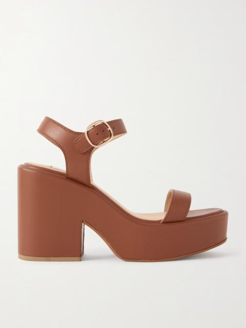GABRIELA HEARST Iman Leather Platform Sandals