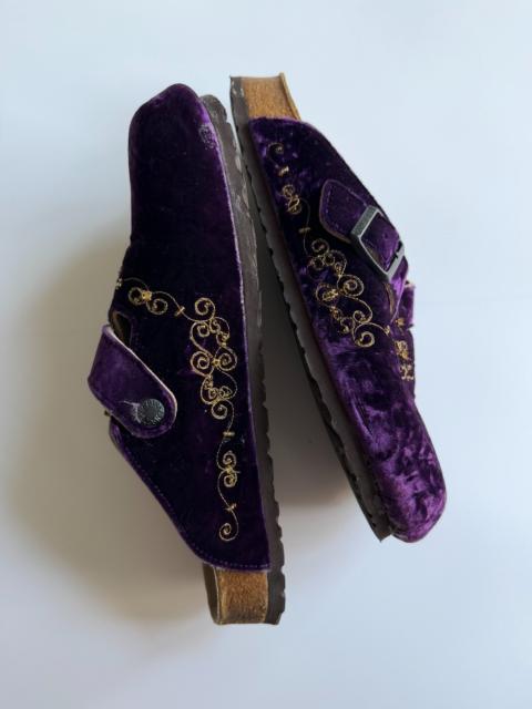BIRKENSTOCK Birkenstock NUMBERNINE Velvet Slippers