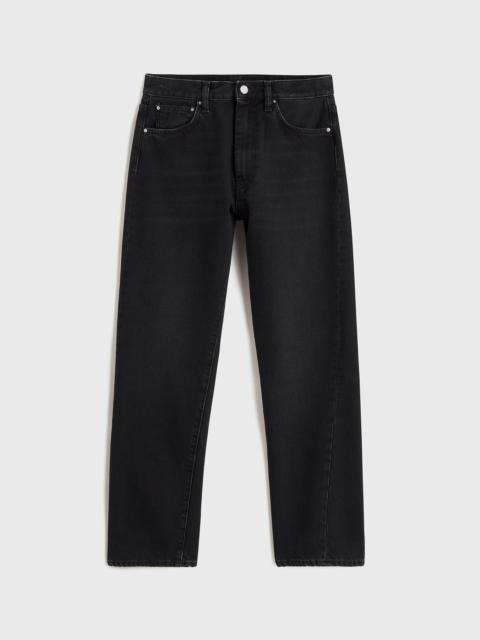 TOTEME Twisted seam denim faded black