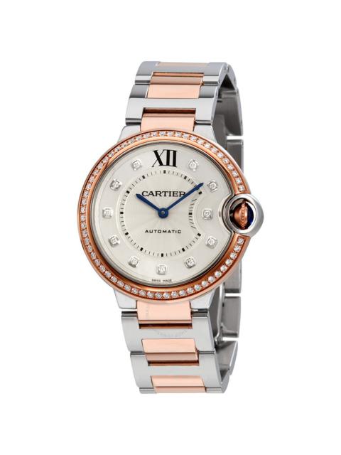 Cartier Cartier Ballon Bleu Automatic Silver Dial Ladies Watch W3BB0004