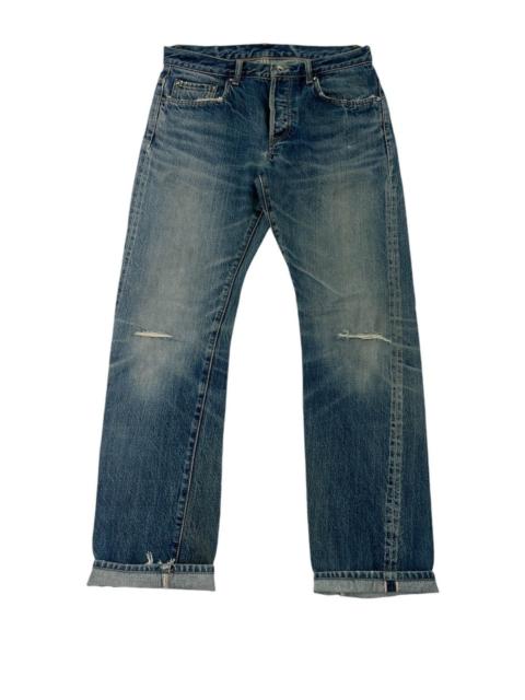 Other Designers BIDDING OFFER Vintage Ships Jet Blue Redline Selvedge Jeans