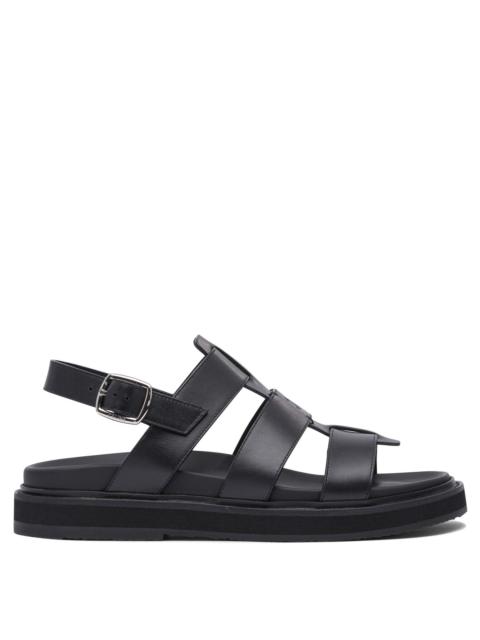 CELINE Celine Triomphe Sandals Black Men