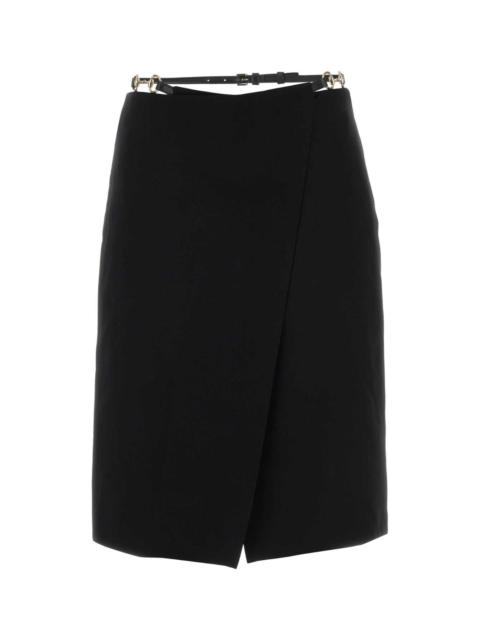 GUCCI Gucci Women Black Wool Skirt