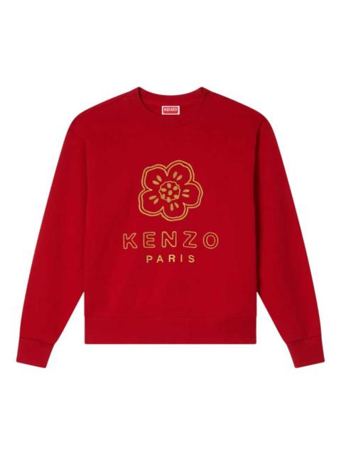 KENZO Kenzo Men Embroidered "Boke Flower" Cotton Sweatshirt