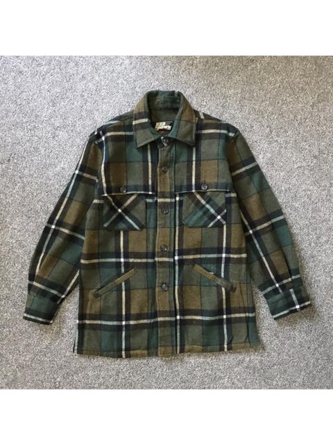 Other Designers Vintage - Vintage Japanese Plain Worker Flannel Shirt