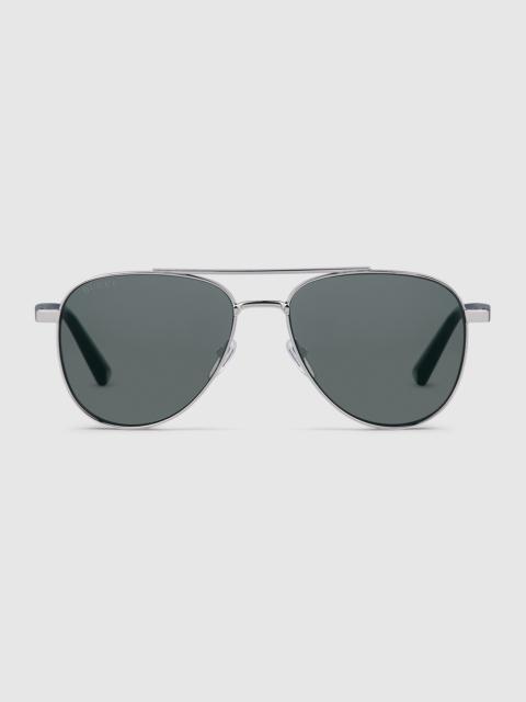 GUCCI Aviator frame sunglasses