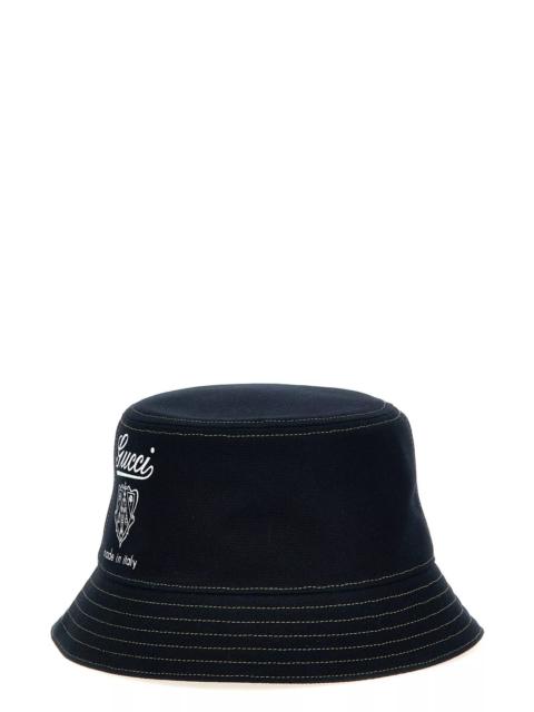 GUCCI Gucci Men Gucci Coat Of Arms Bucket Hat