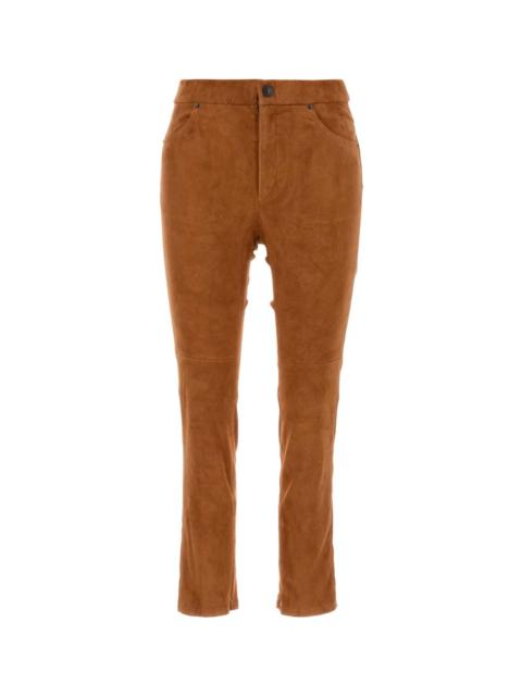 Isabel Marant Copper Suede Dorothea Pant