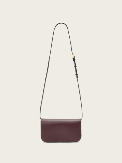 ALLSAINTS MAEVE LEATHER WALLET CROSSBODY
