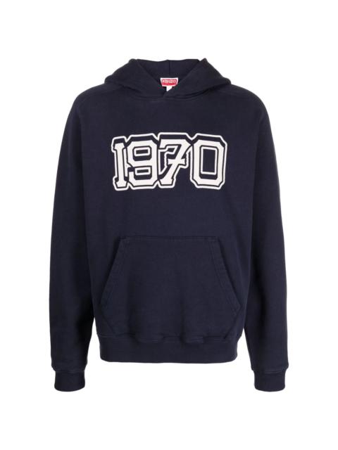 KENZO 1970-print detail hoodie