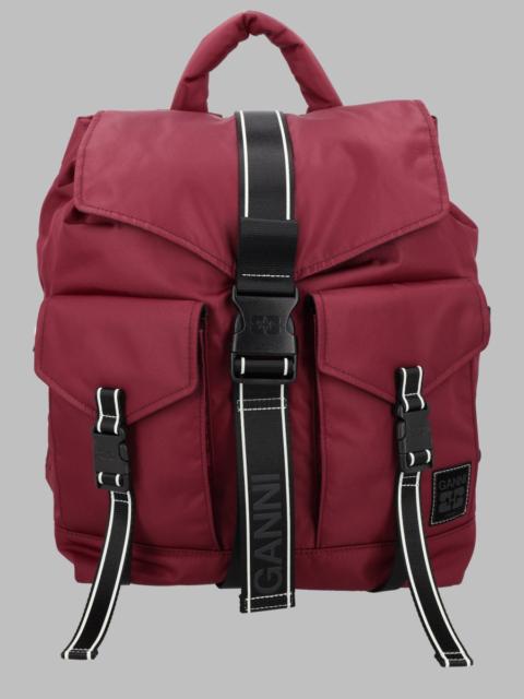 GANNI Ganni Women Zaino "Re-Tech Sport"