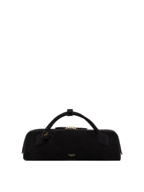 Black Suede Le Teckel Clutch