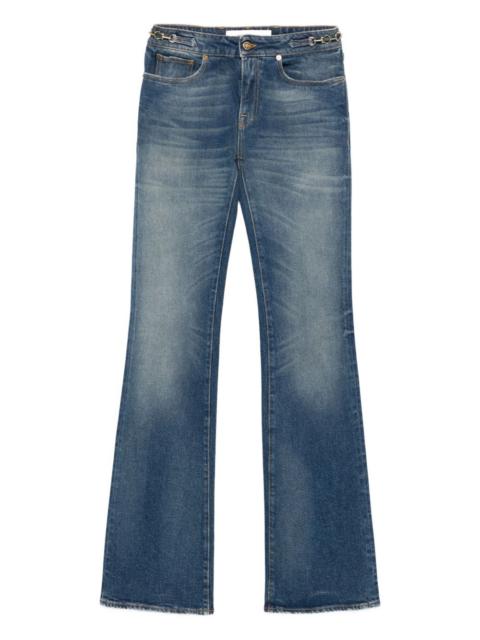 Golden Goose buckle-embellished flared jeans