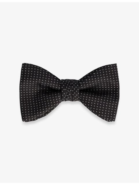 HUGO Micro-Dot Silk Bow Tie