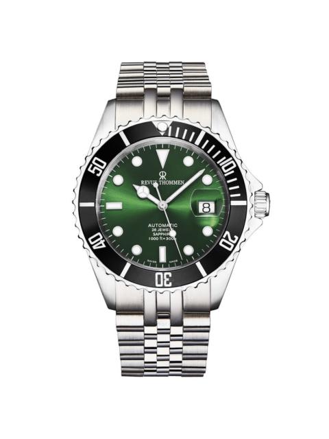 Other Designers Revue Thommen Diver Automatic Green Dial Men's Watch 17571.2222