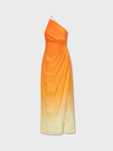 Cult Gaia Dress Valerie Maxi Orange