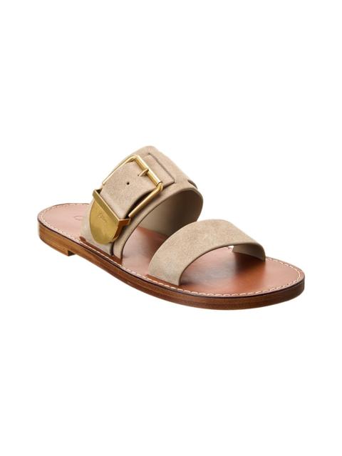 Chloé Chloé Rebecca Double Strap Suede Sandal