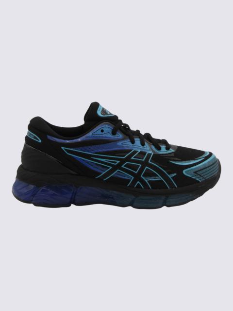 ASICS BLACK AND BLUE SNEAKERS