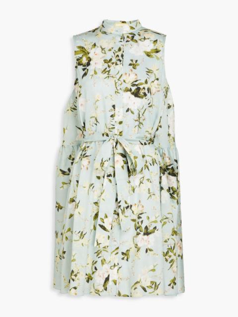Erdem Soleil floral-print cotton-poplin mini dress