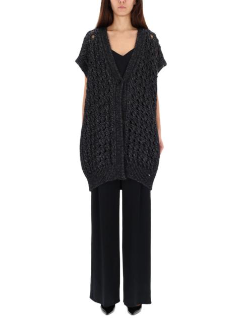 Herno Herno Women Vest With Perforated Workmanship